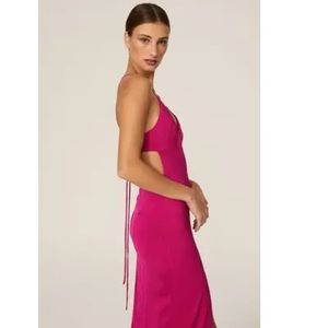 Manning Cartell Facetime Slip Dress in hot pink for hire.