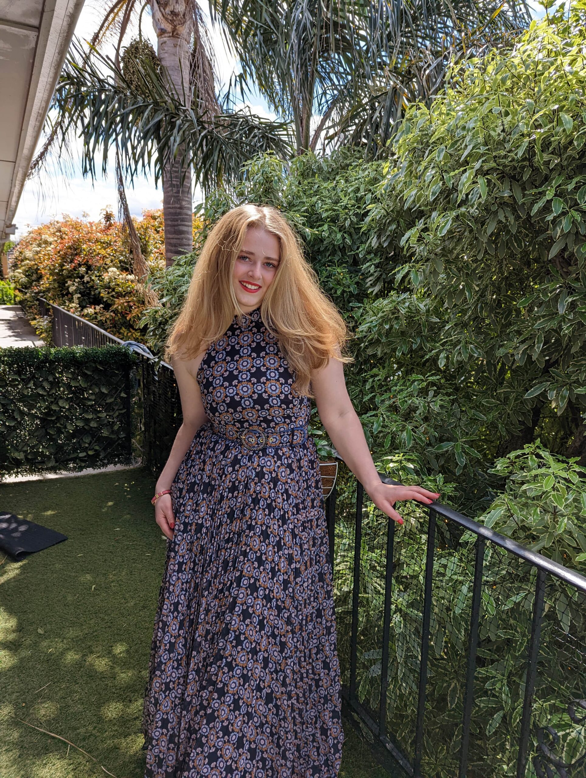 Zimmermann Navy Daisy Sunray Picnic Dress  Rent a Dress