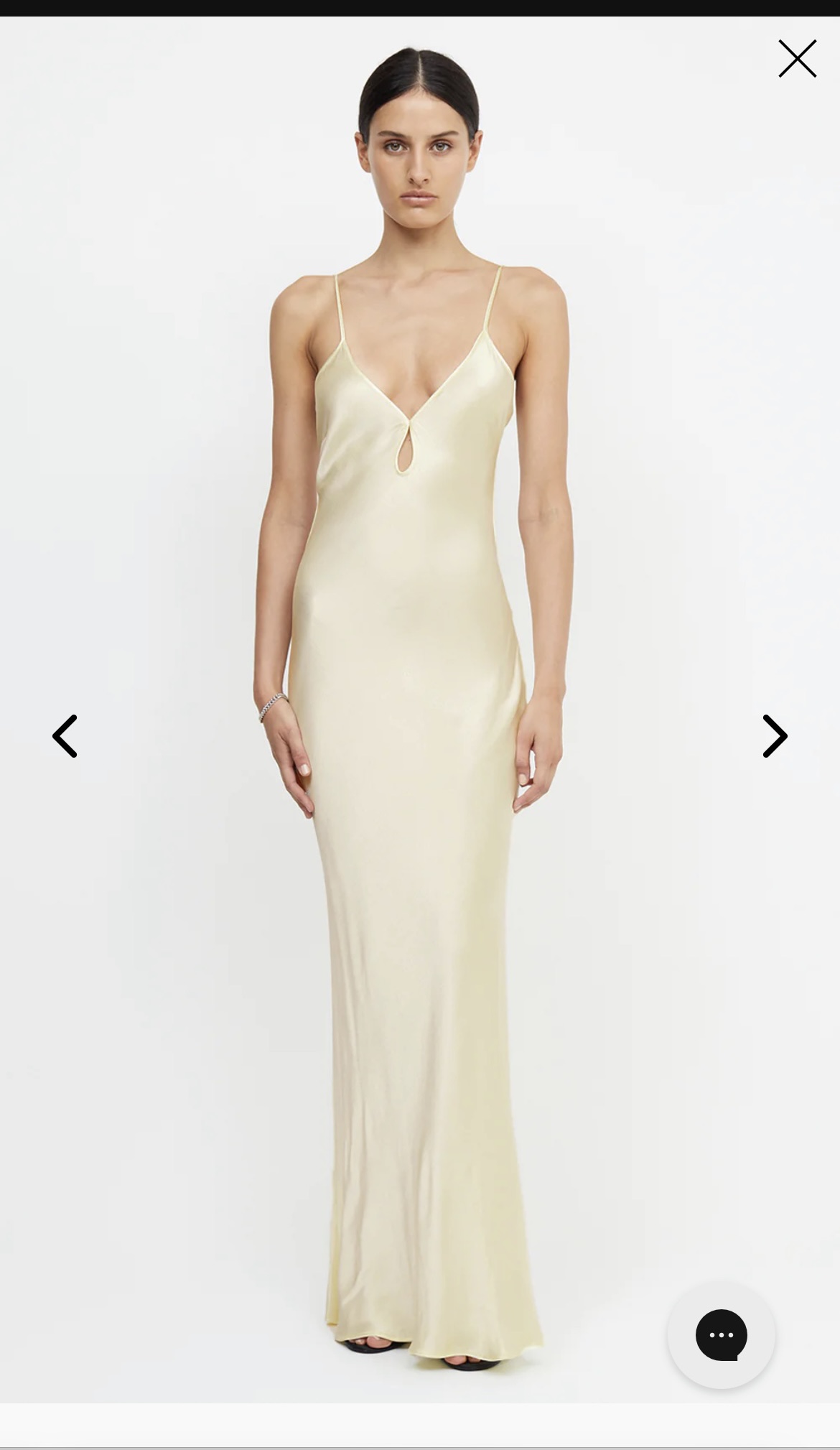 Bec + Bridge Cedar City Maxi Dress in Ice Yellow  Rent a Dress