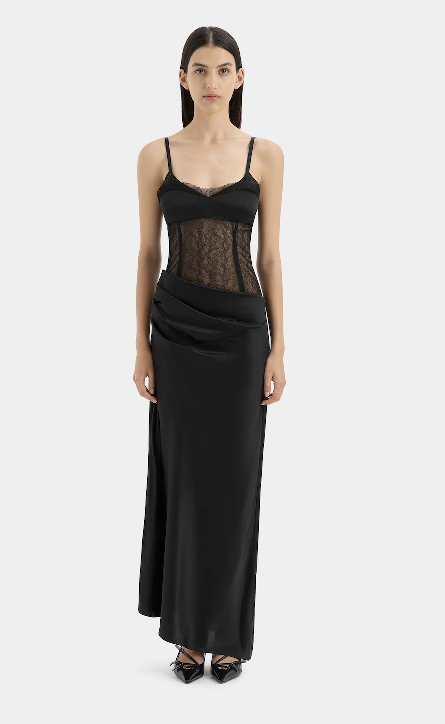 Sir The Label Dunya Draped Gown Size 10 Rent a Dress Sir The Label Dunya Draped Gown Size 10 Rent a Dress