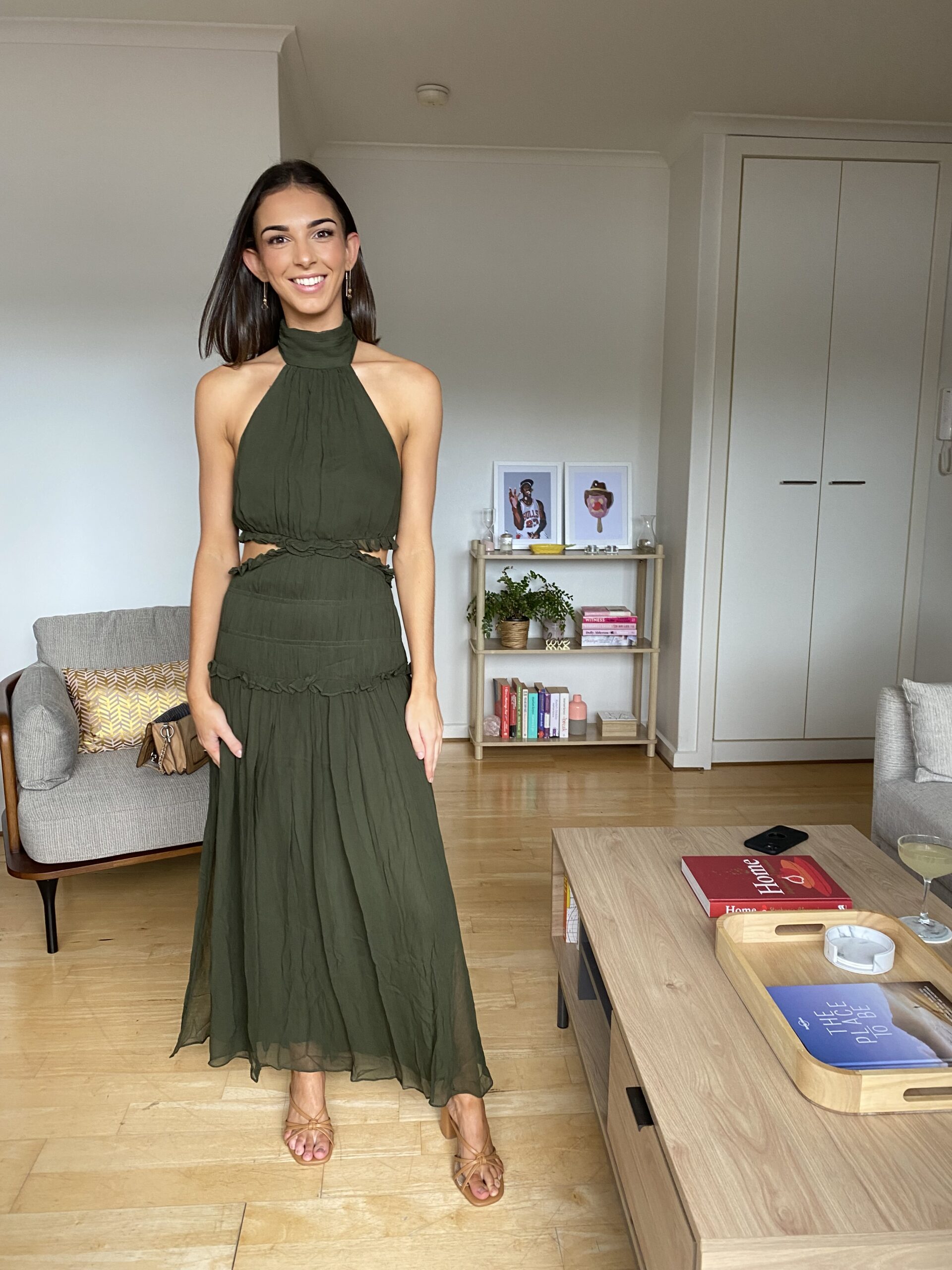 Shona Joy Safira Cut Out Midi Dress  Rent a Dress