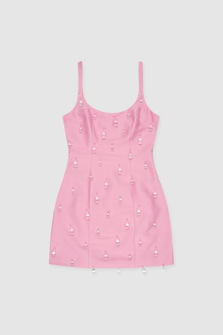 luvia beaded mini dress The Wolf Gang Luvia Beaded Mini Dress - Floss